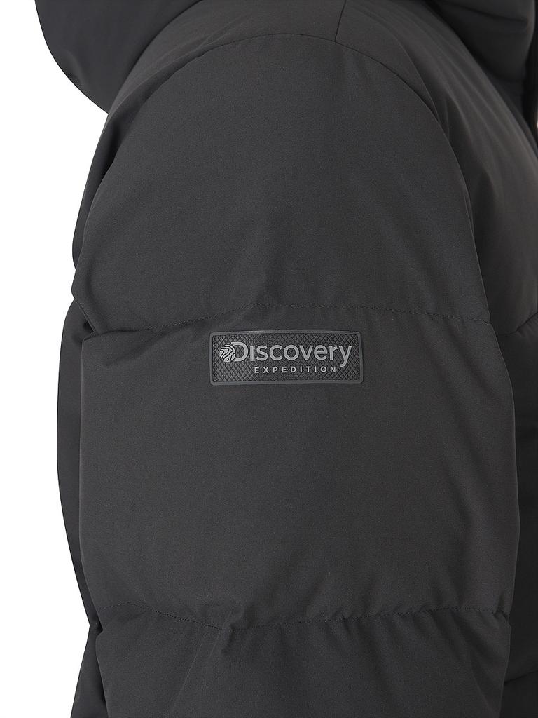Discovery Expedition Men'S Leicester G Goose Down Long Padded Jacket (D.Grey)