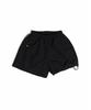 WHILE Half Balloon Climbing Pants Summer Hiking Shorts With Drawstring (Coal Black)