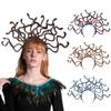 Mystical Ancient Snake Headpiece Quality Headdress Unique Headwear Halloween Cosplay Accessory for Trendy Ladies