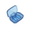 Portable Medication Dispenser Box for Three Daily Doses of Pills and Tablets Waterproof Medicine Case Pill Box