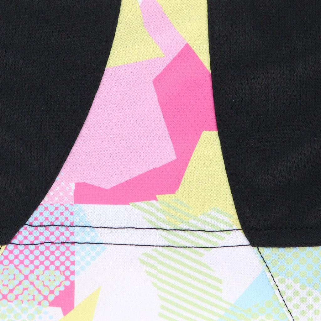 Pantaloni scurți de antrenament de baschet CONVERSE Mărimea L Fete (cu buzunare) CB351853, Elimină transpirația, Uscare rapidă, Negru/Galben,