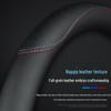 Leather Steering Wheel Cover for BYD Song MAX, Tang, F3, Surui, E5, Qin DM-i, Song Pro, S7, Han, S6