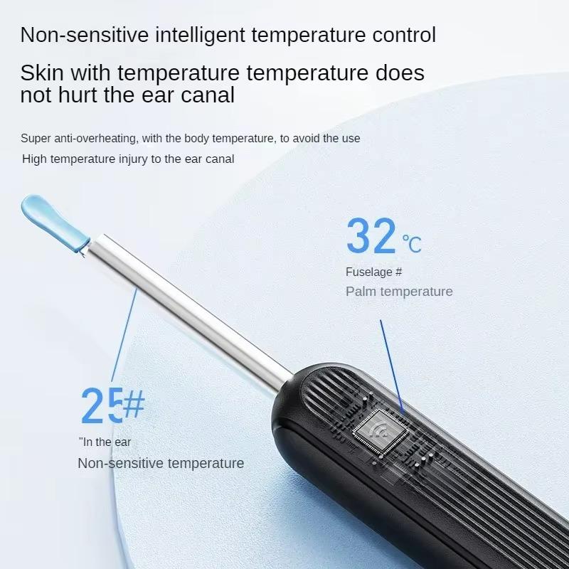 Wireless WiFi Ear Pick Otoscope Camera Borescope Luminous Ear Wax Cleaning Teeth Oral Inspection Health Care Ear Cleaner
