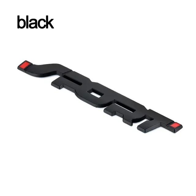 3D Chrome Black Motorcycle Trunk Auto Sport Styling Emblem Badge Decal Racing Letter Logo Metal Car Sticker