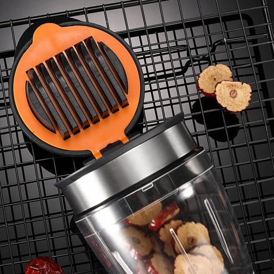 Erdbeerschneider aus Edelstahl 304 mit rutschfester Basis, 8 Klingen, schnelle Zubereitung von Obst, Gemüse und Salat