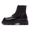 Zara Versatile Minimalist Martin Boots Men Boots Black 2022220800