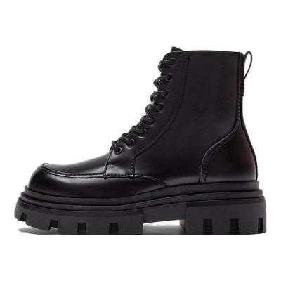 Versatile Minimalist Martin Boots Men Boots Black 2022220800
