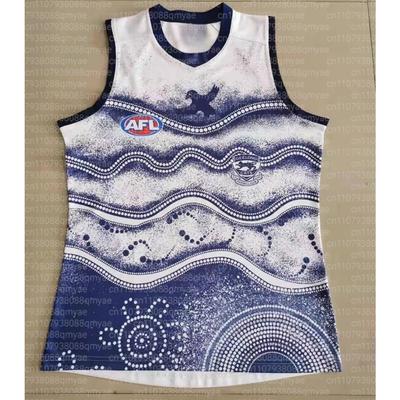 2026 Maillot AFL Parent-enfant Australien Nouveau Maillot Imprimé en 3D pour Adultes et Enfants Séchage Rapide Respirant Gilet de Sport d'Extérieur
