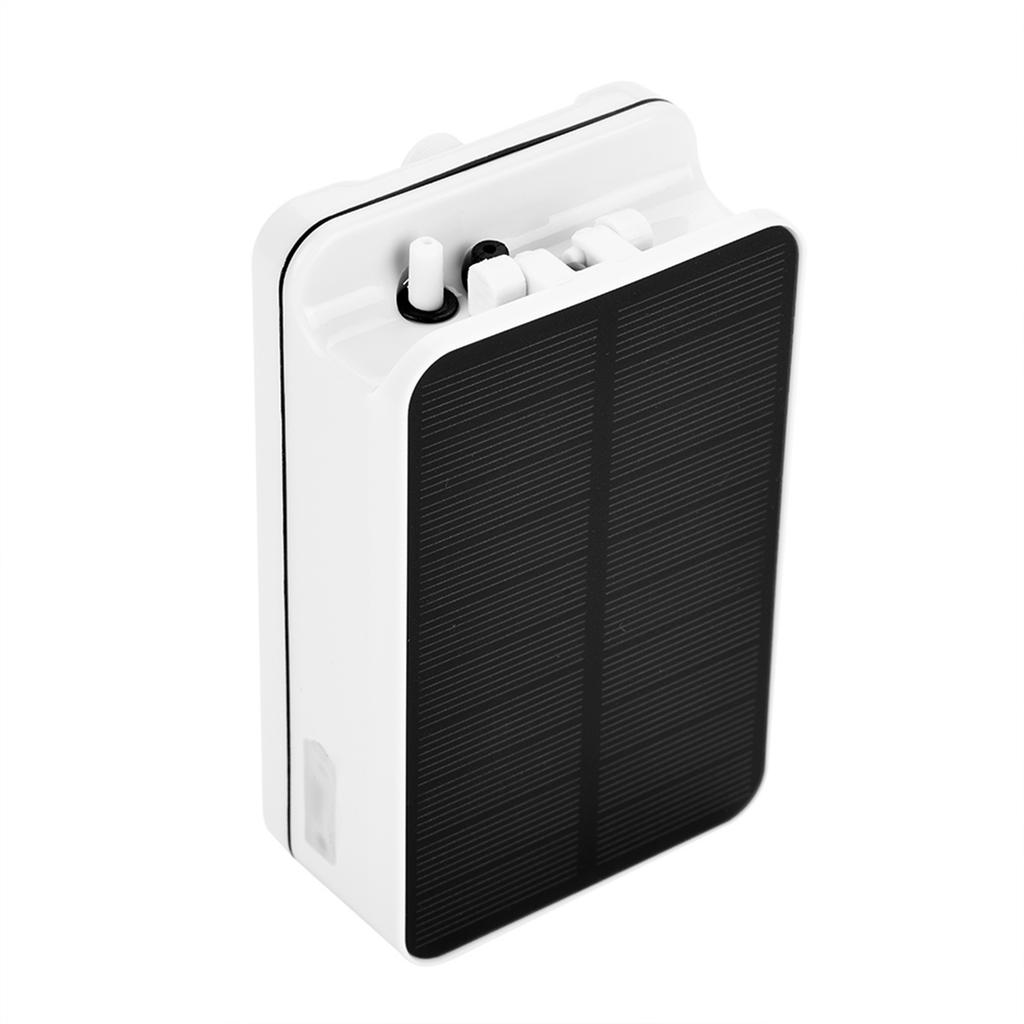 Solar Powered Oxygenator Aerator Air Pump Oxygen for Outdoor Pool Pond Emergency