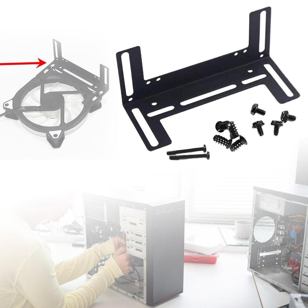 Kühlventilator-Montagehalterung Montageständer Stabil mit Hardware CPU-Kühler Rückhalterahmen