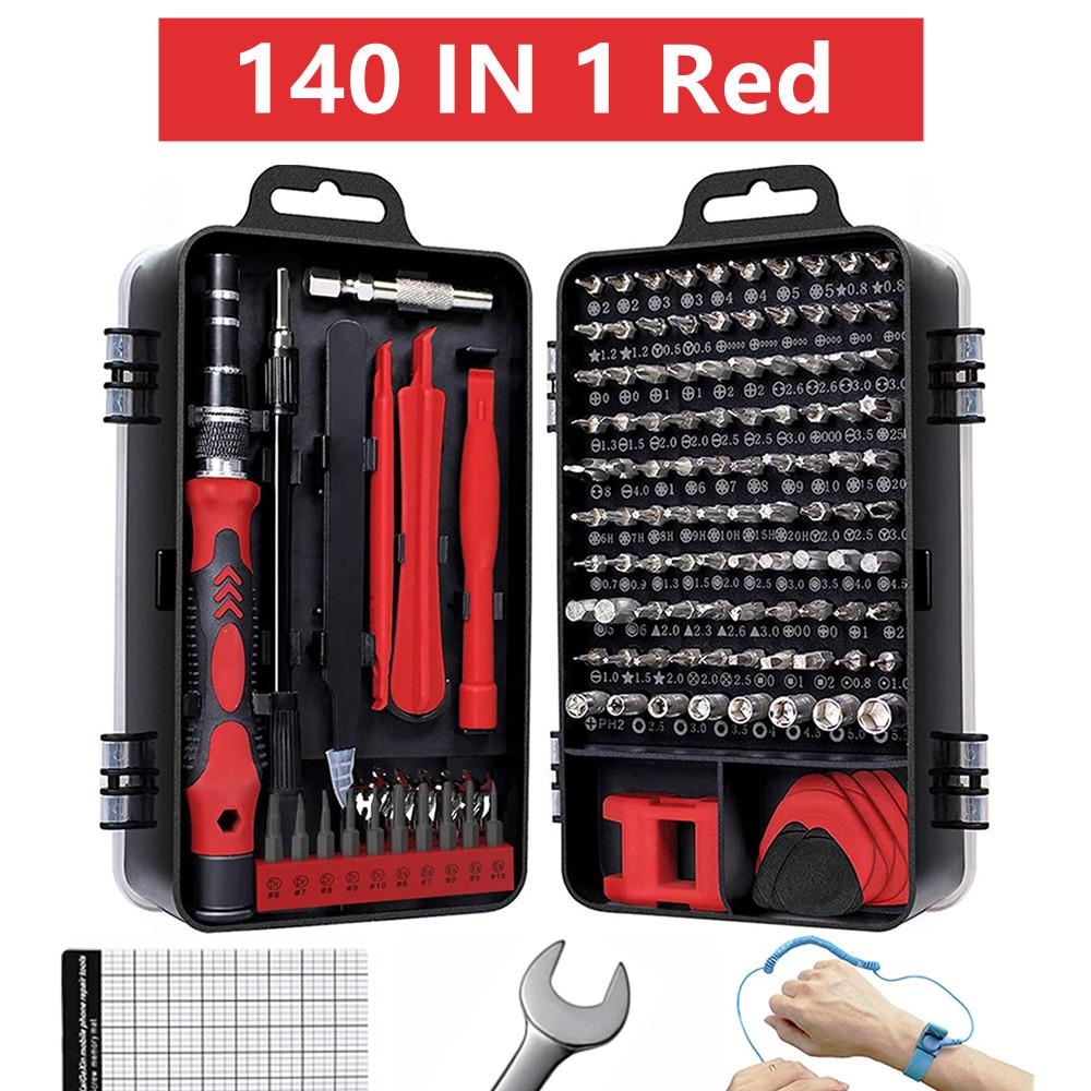Precision Screwdriver Set - 140-In-1 Small Screwdriver Bit Set for DIY Electronic Repairs - Computer- Micro PC, Laptop, iPhone
