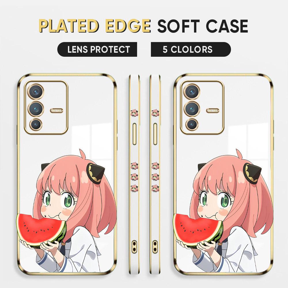 Pro Honor 90 70 50 X7a X9a P30 Pro P40 Lite Infinix Hot 40i 30i Vivo Y22 Y18 V30 Pro V40 Měkké TPU Plná ochrana objektivu Roztomilý dívčí Nárazuvzdorný obal