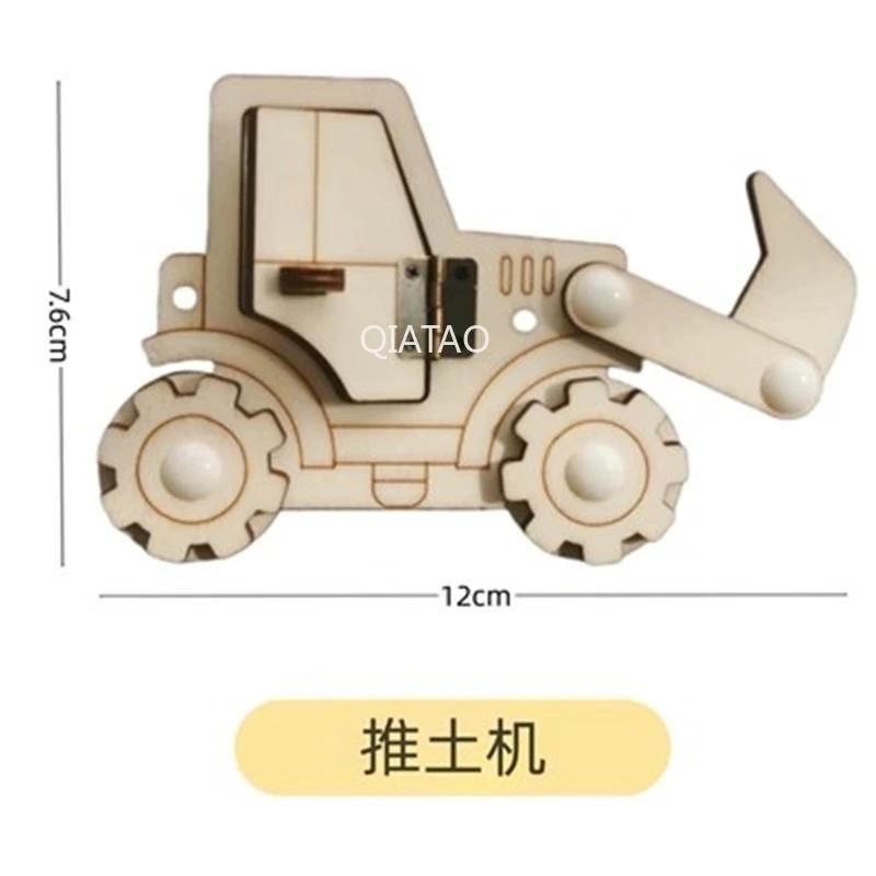 DIY Wood Accessories Montessori Busy Board Castle Sheep Animal Whales Bus Wall Toy Training Material Pack Educational Toy For Ch