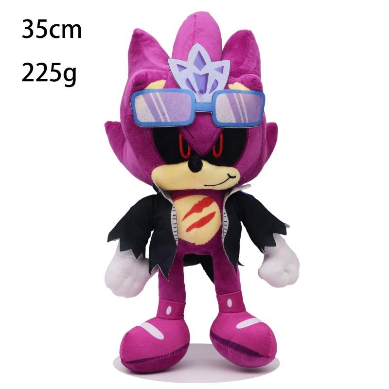 Miniso Super Sonic Sonic Plush Toy Tails Super Sonic Mouse Doll Graffiti