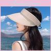 Summer Uv Protection Sun Hat With Wide Brim Breathable Ice Silk For Outdoor Activities Women