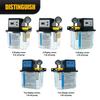 1L 2L Lubricant Pump Automatic Lubricating Oil Pump with Pressure Gauge CNC Electromagnetic Lubrication Pump Lubricator