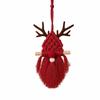 Santa Claus Christmas Tree Tapestry Bohemian Style Cotton Rope Tapestry  Living Room