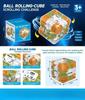 Novelty Fun 3D Maze Ball Interactive Puzzle Roller Cube STEM Learning Toy for Kids Teens Stress Relief Cognitive Skill Game