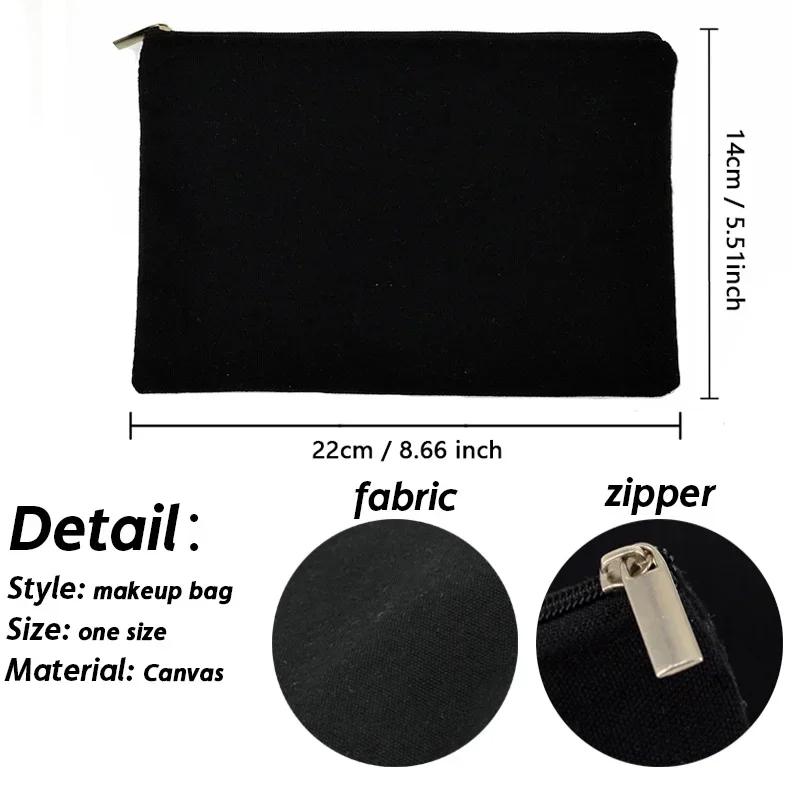 A My Teacher's Cosmetic Bag.- Multifunctional Zipper Pouch, Jewelry Storage Bag, Perfect Travel Zipper Small Storage Bag.