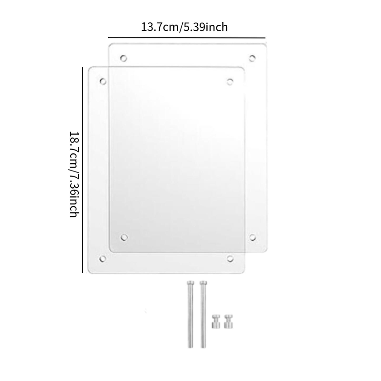 

Pressed Flower Frame Desk Table Decor Minimalist Clear Acrylic Picture Frame 6 inch Tabletop Photo Frame Home Office Decor чистый