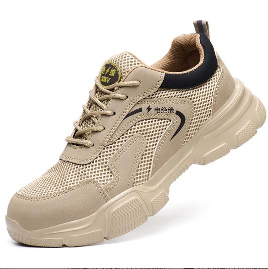 

Men s summer labor protection shoes breathable insulating anti-crush anti-puncture odorless durable construction site work M1180 41