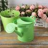 1.5L Metal Watering Can Iron Art Long Spout Water Can for Outdoor Garden Balcony Plants Green