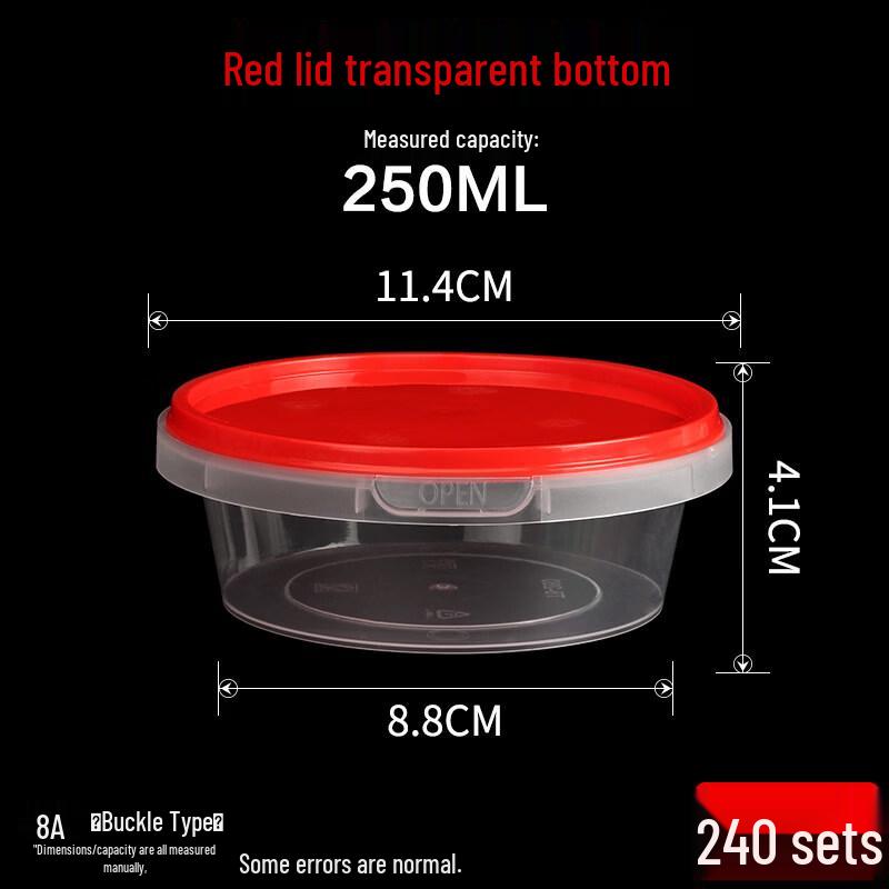 Disposable Round Plastic Bowl