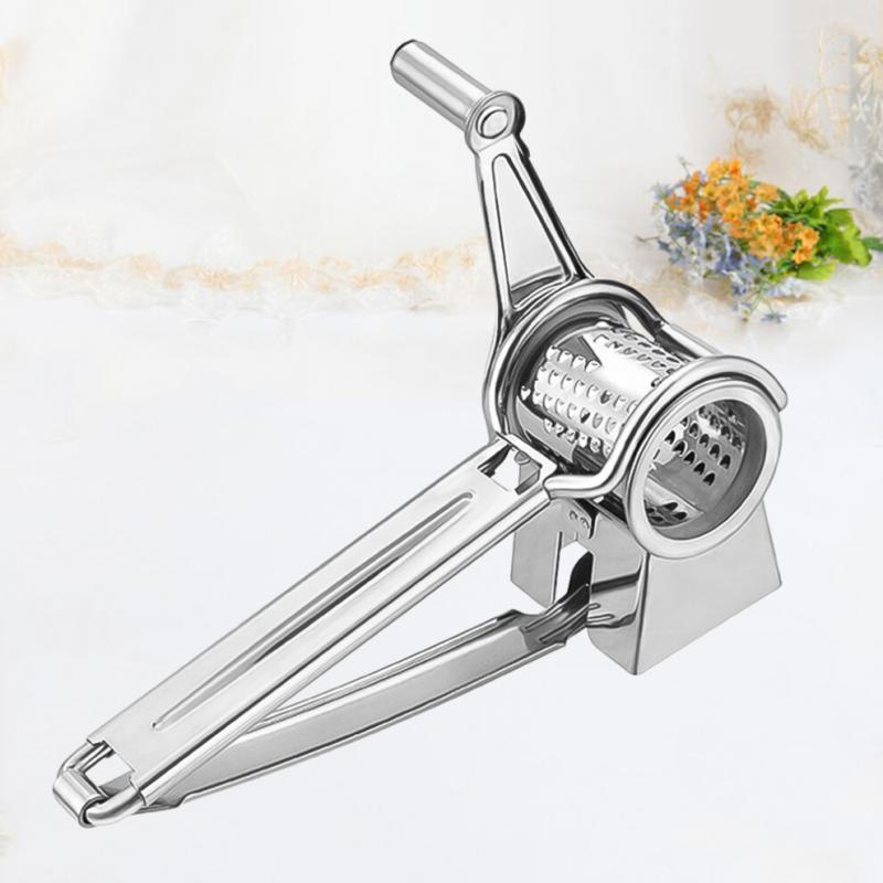 Stainless Steel Cheese Curler Crusher It Silver