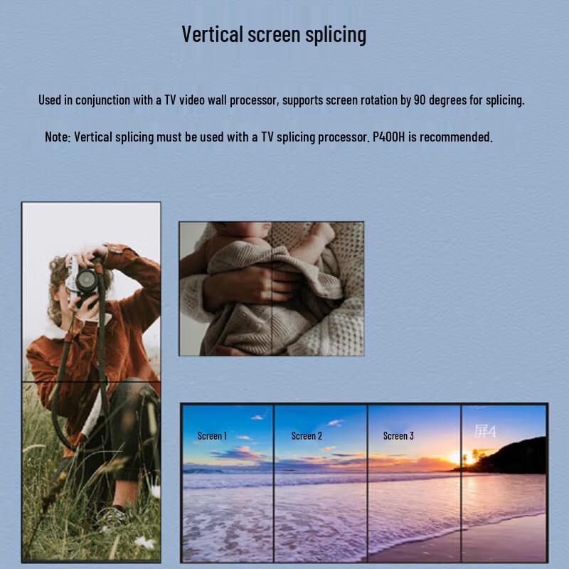 4K HDMI 90-Degree Video Rotator for Vertical Displays