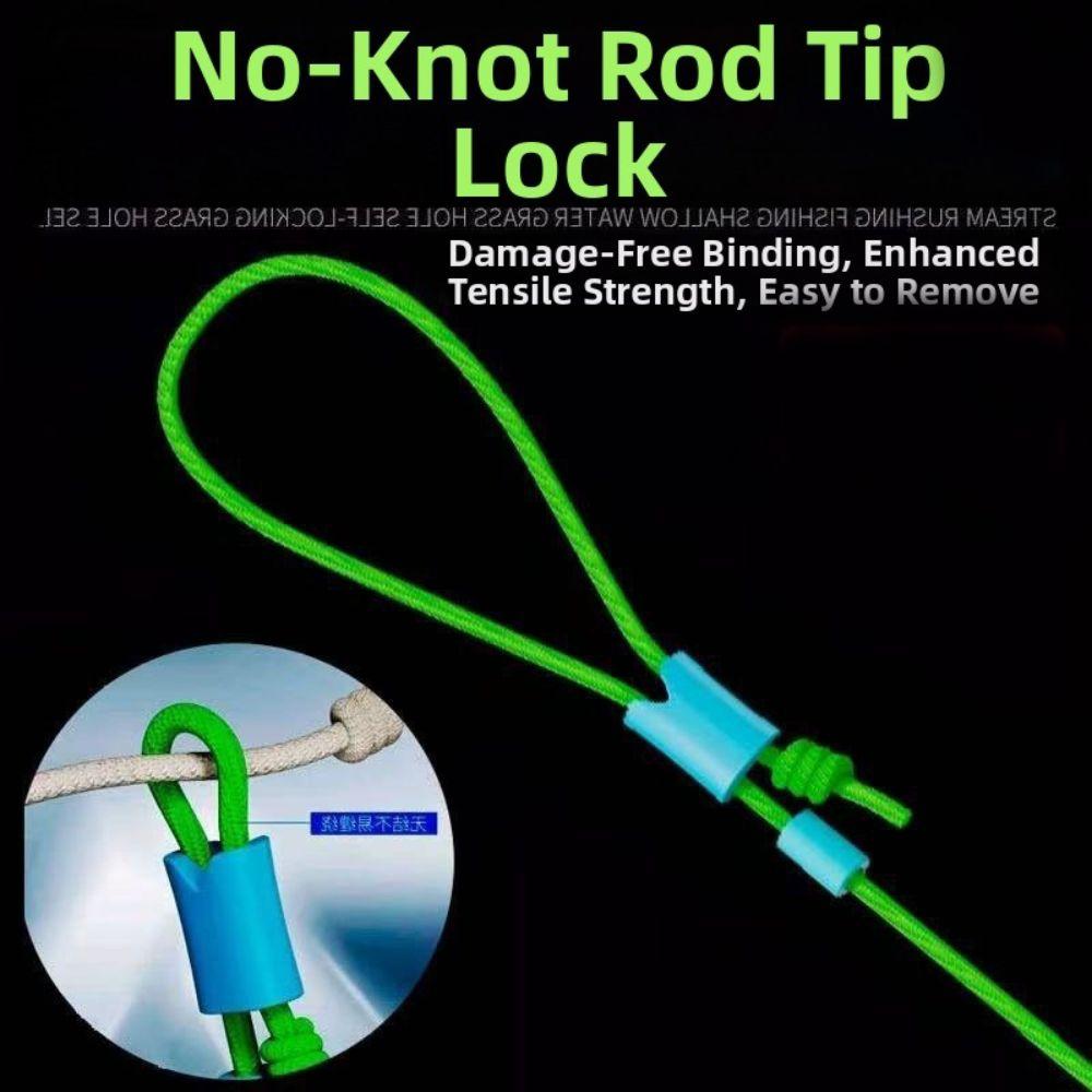 40/60 Sets Self Locking Self Locking Clip Secure Grip Line Guard Clip Rod Tip Connector For Anglers