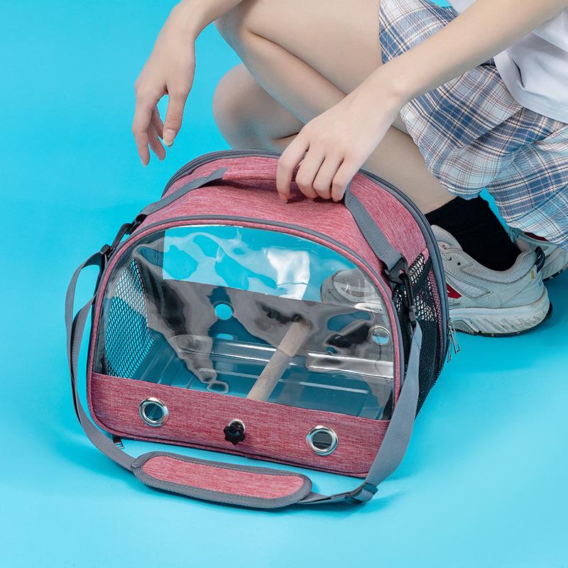 Portable Foldable Travel Bag for Birds, Hamsters, Rabbits, and Small Pets