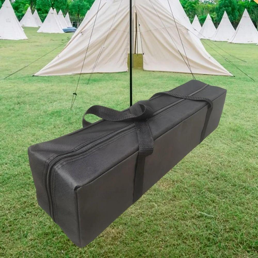 2025 Barbecue Tool Tent Pole Storage Bag Large Capacity Zippered Camping Carrying Case Universal Versatile Luggage Bag Garage