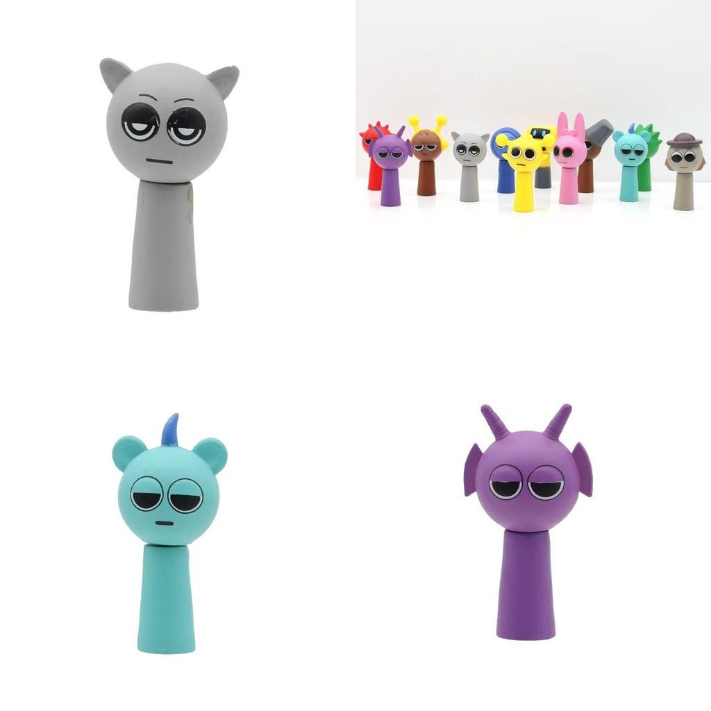 Cute Pvc Rhythm Box Figures Game Collectibles For Cake Decoration And Display