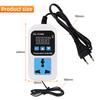 AC 110-220V 10A EU Plug Temperature Humidity Controller Socket Digital Thermostat  Regulator Smart Controller with NTC Sensor Digital