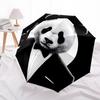 1pc Panda Print Folding Umbrella | Elegant Design, Fashionable Accessory, Durable Construction, Sturdy Ribs yy251107080