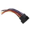 Auto Replacement Connector Power Adapter Radio Cable Harness ABS Material