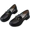 Mesh women's shoes 2025 spring and summer new breathable hollow loafers casual one-pedal flat-bottomed mesh small leather shoes