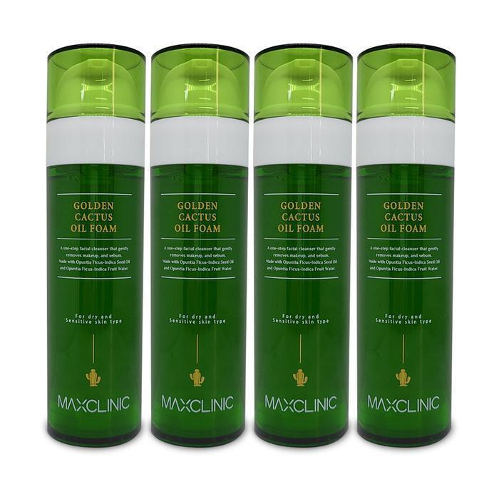 MAXCLINIC Golden Cactus Oil Foam 110g x 4 Ss (16347926)