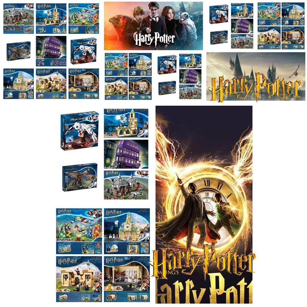 Harry Potter Hogwarts Castle Building Blocks Toy Abs Plastic Construction Small Granule Type A Great Gift For Teens