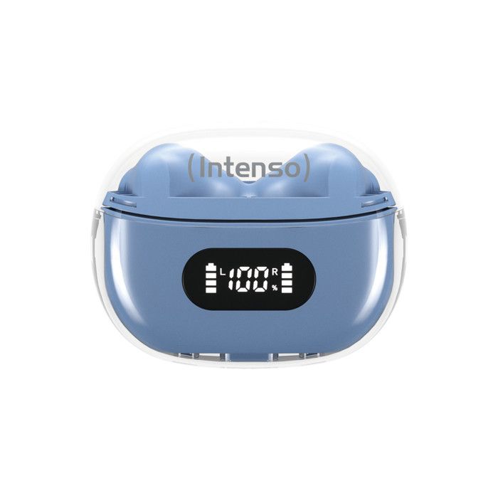 Intenso Buds Plus TWS T315AE Bezdrátová sluchátka s aktivní redukcí šumu, ENC, Bluetooth a až 25 hodinami přehrávání