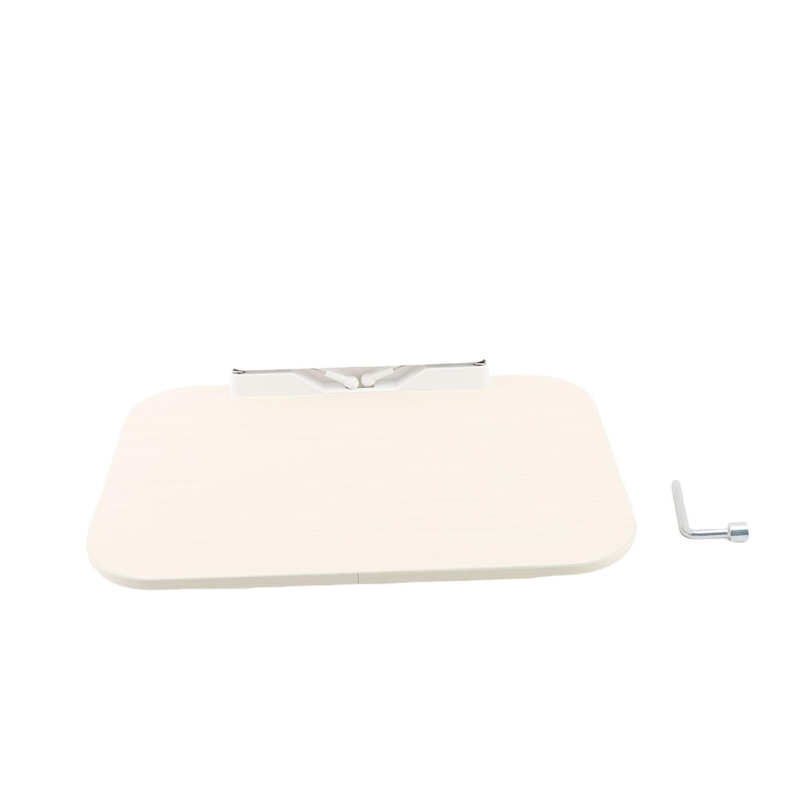 

Book Stand with Storage MDF 360 Degree Rotating Foldable Desk Book Holder for Textbook Cookbook Laptop