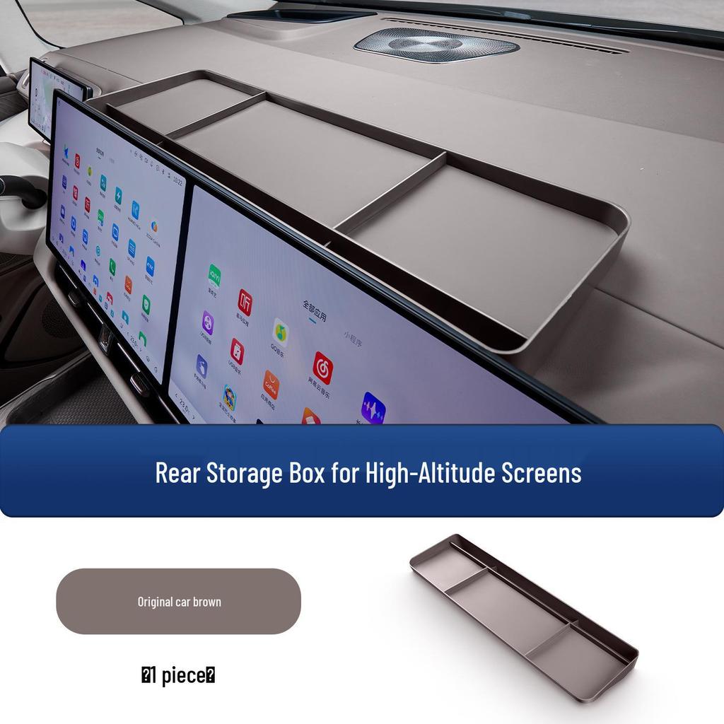 Wey Gaoshan 7/8/9 Instrument Screen Silicone Storage Box for Car Interior