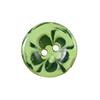 100Pcs 14mm Button Mixed Color Flower Resin 2 Holes Scrapbooking Mini Round