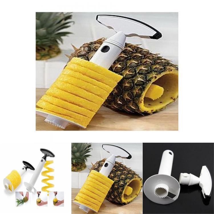 Superior Stainless Fruit Pineapple Corer Slicer Peeler Cutter Parer Kitchen Tool