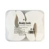 Black Orchid U-shaped Cotton Eye Mask - Skin-friendly, Disposable, Dry Eye Care for Beauty Salons