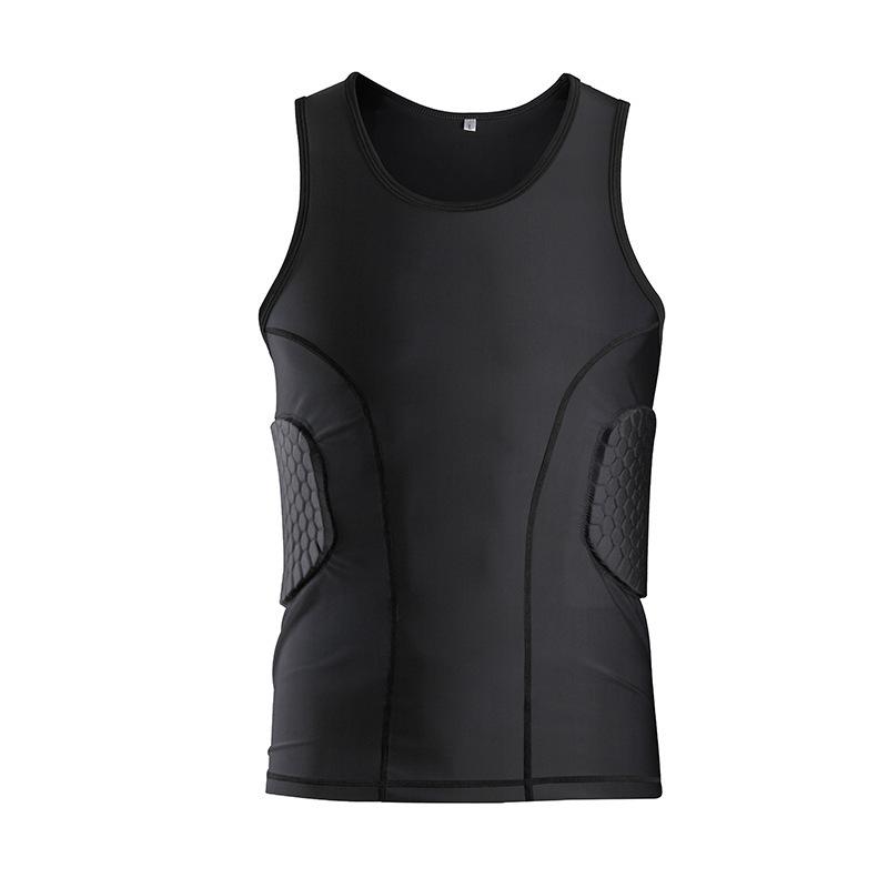 Anti-collision Long-sleeved Football Goalkeeper Suit, Football Suit, Ski Hip Protection, Chest Protection, Basketball Sports Training Suit.