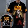 Men T Shirt Rock Band Adams Rock Ozzy Osbourne 3D Print T-shirt Men Women Fashion Short Sleeve Tops Tees Kids Clothing