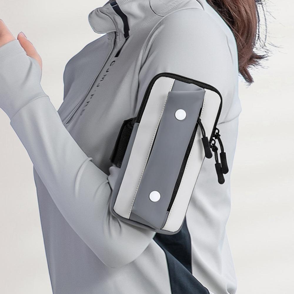 

Portable Wrist Phone Bag Protective Sports Arm Bag Phone Protective Pouch Running Phone Bag Sports чорний