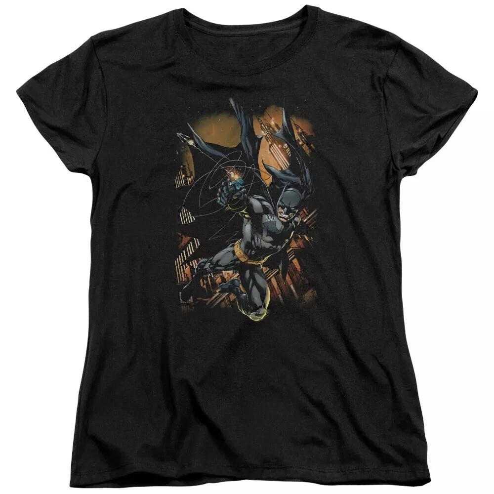 Batman  Grapple Fire  Women s T-Shirt S