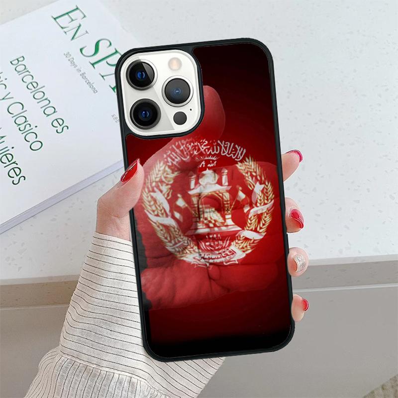 Afghan Afghanistan Flag Banner Phone Case Fundas Shell Cover For iPhone 17 Air 15 16 16e 14 Plus 11 12 13 Pro Max